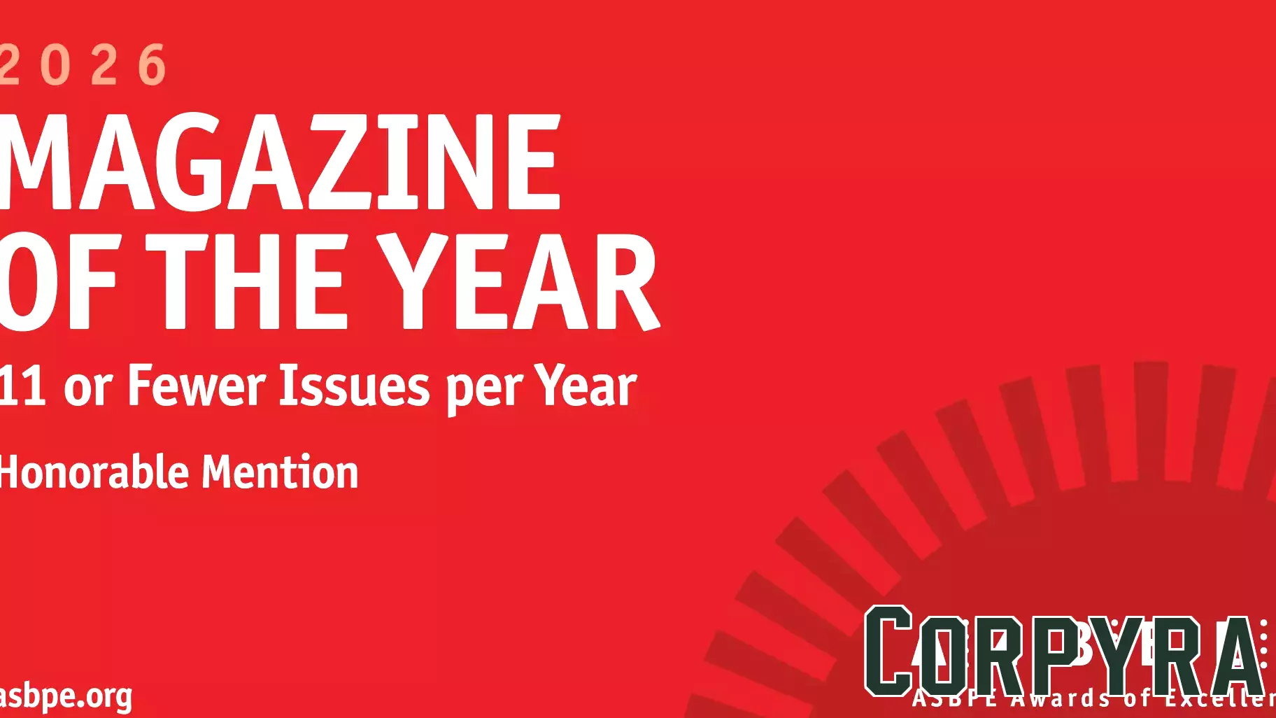 ABA Journal earns honorable mention as Magazine of the Year from business publication editors