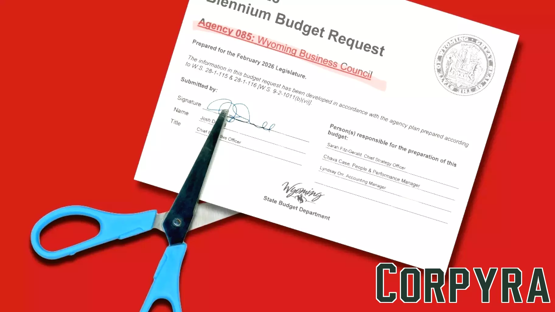 Controversy Surrounds Funding for Wyoming Business Council Ahead of Budget Session