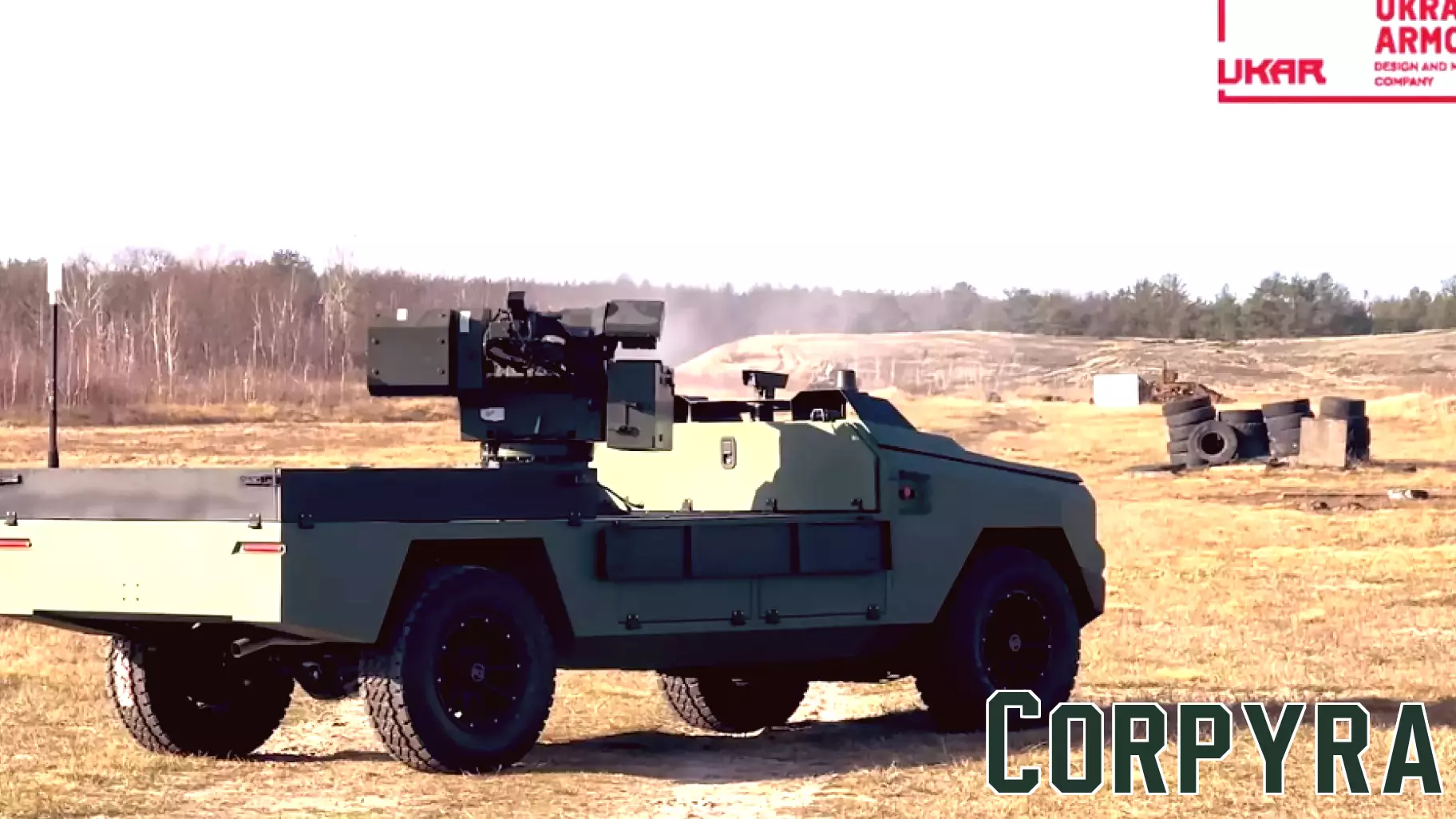 Ukrainian Innovation: Remote-Controlled Truck Drone with Heavy Firepower