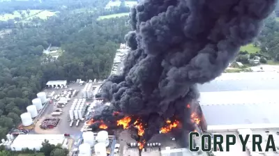 Mandatory Evacuation Issued Following Explosion in Roseland